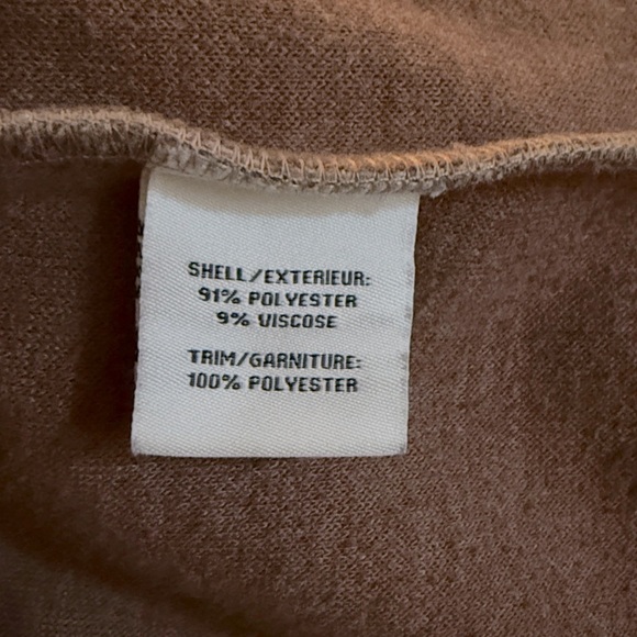 Bagatelle Collection Cropped Camel Tan Zip Front Short Jacket Coat Size M - Picture 10 of 10